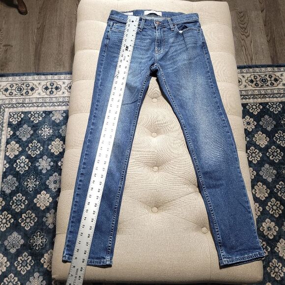 Hollister Skinny Jeans Epic Flex Medium Wash Mens 30x32 - Picture 9 of 9
